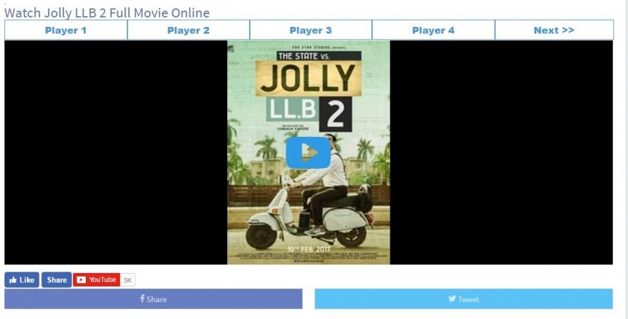 Jolly LLB 2 leaked