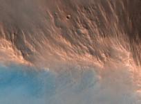 nasa, Mars, craters, meteorite,