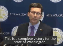 State attorney Bob Ferguson: Court ruling on Trump travel ban lawsuit is a victory