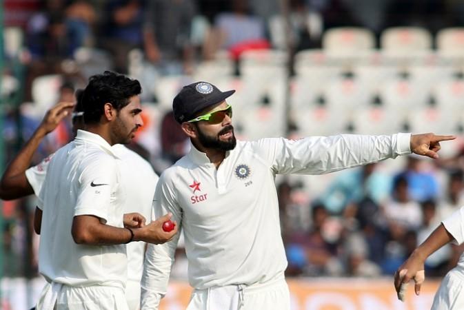 India will need to get their tactics right with the ball on day three of the Test match against Bangladesh Bhuvneshwar Kumar, Virat Kohli, India, Bangladesh, Test cricket