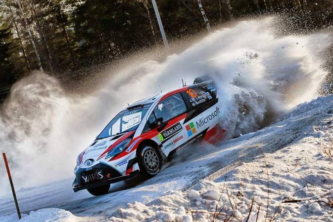 Jari-Matti Latvala at Rally Sweden 2017 Jari-Matti Latvala wins Rally Sweden 2017