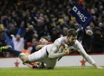 Elliot Daly, Six Nations 2017, England, Wales, try