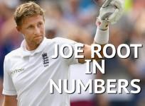 New England captain Joe Root in numbers