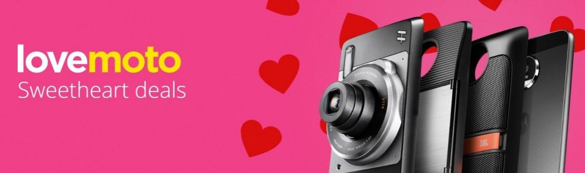 Lenovo Moto Valentine's Day deals: Lucrative offers on Moto Z, Z Play series with Moto Mods Lenovo, Moto, Valentine's Day, sweet heart deals, Lucrative combo offers, Moto Z, Moto Z Force, Moto Z Play, Moto Mods