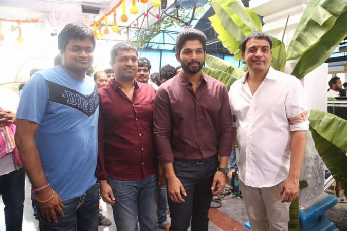 Duvvada Jagannadham, Allu Arjun, Dil Raju, Harish Shankar