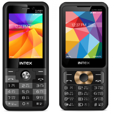 Intex Turbo Selfie and Ultra 4000i