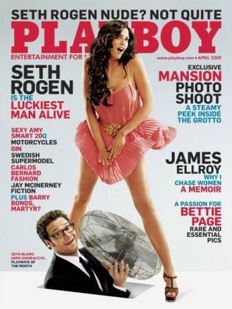 Playboy cover page featuring Seth Rogen Seth Rogen