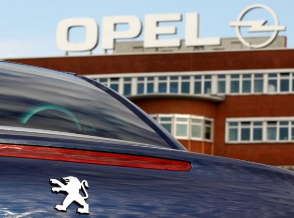 A Peugeot car is pictured at the Opel plant in Bochum October 22, 2012 Opel, Peugeot