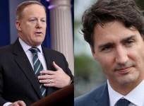 White House spokesperson Sean Spicer calls Canadian PM Joe Trudeau