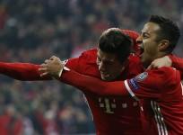 Robert Lewandowski, Thiago Alcantara, Bayern Munich, Arsenal, UCL