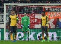 Kieran Gibbs, David Ospina, Alex Iwobi, Arsenal, Bayern, Champions League
