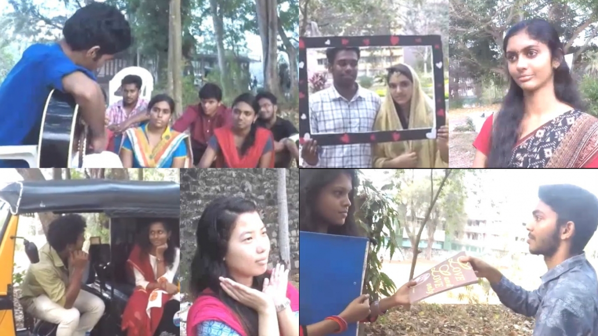 This Kerala students' mannequin challenge video is interesting with scenes,  songs from superhit Malayalam movies - IBTimes India