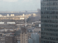 50 firefighters tackle London blaze at scrapyard in Canning Town
