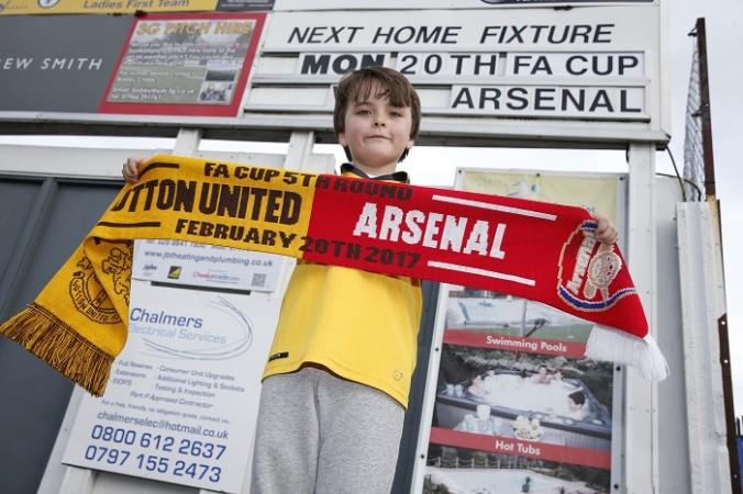Sutton United, Arsenal, FA Cup, fifth round, schedule