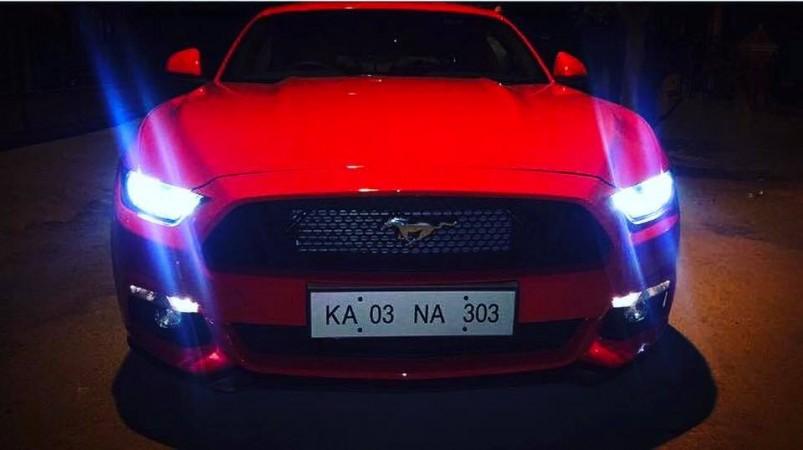 Karun Nair, ford mustang