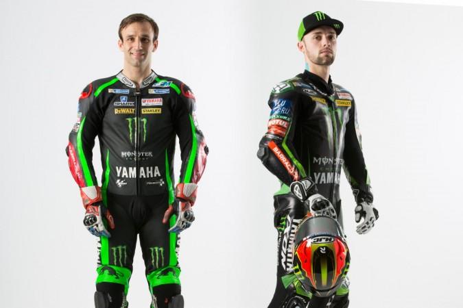 Johann Zarco (L), Jonas Folger (R) Monster Yamaha Tech 3