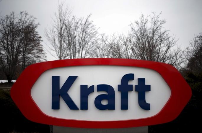 The Kraft logo is pictured outside its headquarters in Northfield, Illinois, March 25, 2015. kraft heinz news, kraft heinz bids for unilever, kraft heinz bids $143 billion for, 3g capital kraft heinz, fmcg company unilever