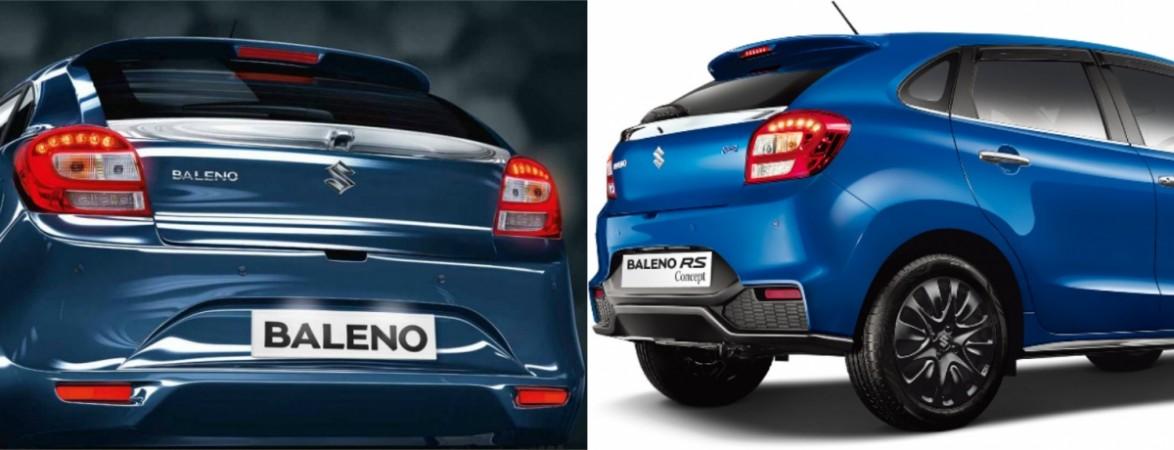 Maruti Suzuki Baleno, Baleno RS Maruti Suzuki Baleno RS vs Baleno