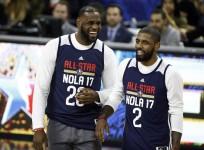 LeBron James Kyrie Irving, NBA All-Star game, NBA All-Star 2017, East vs West