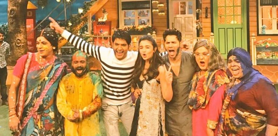Varun Dhawan, Alia Bhatt on The Kapil Sharma Show Varun Dhawan, Badrinath Ki dulhania, alia bhatt