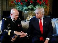 HR McMaster with Trump