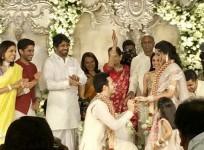 Akkineni Nagarjuna, GVK Reddy,Akhil Akkineni, Shriya Bhupal