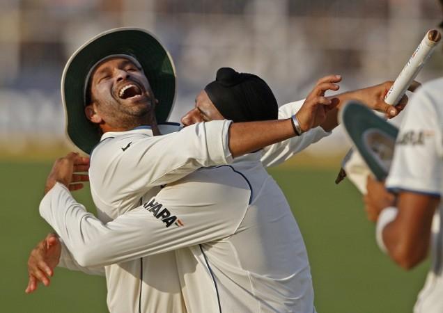 Sachin Tendulkar and Harbhajan Singh. Harbhajan Singh, Sachin Tendulkar, Virat Kohli, India cricket, Tendulkar vs Kohli,