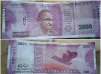Fake Rs 2000 note