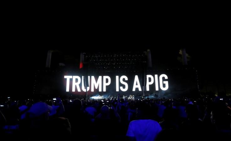 roger waters, donald trump