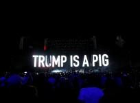 roger waters, donald trump