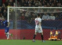 Jamie Vardy, Leicester City, Sevilla, Champions League, round of 16 first leg
