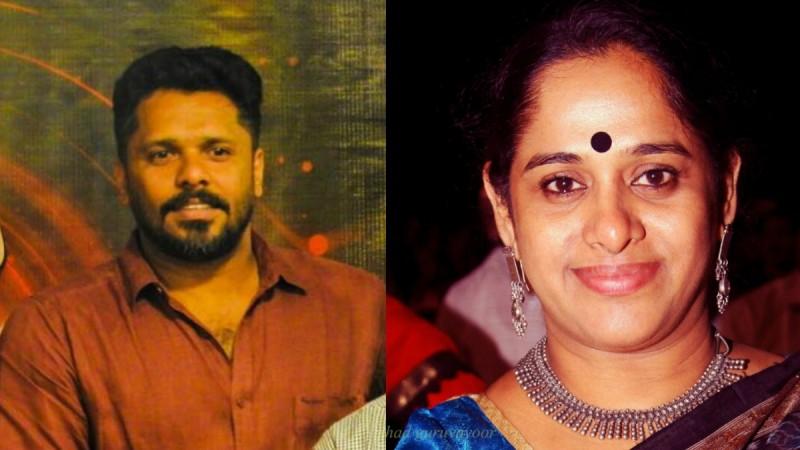 Aashiq Abu and Sajitha Madathil. Aashiq Abu, Sajitha Madathil, AMMA