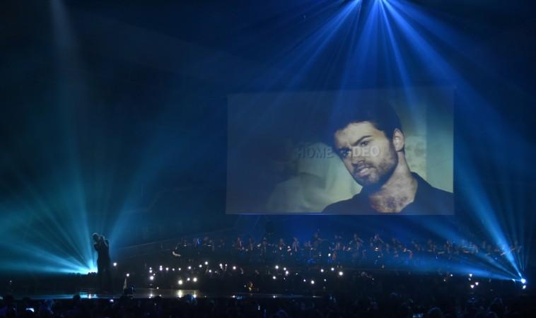 Chris Martin of Coldplay pays tribute to George Michael at Brit Awards 2017 Chris Martin