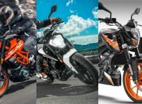 2017 KTM Duke range