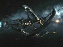 Passengers film, spaceship