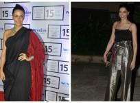 Neha Dhupia and Deepika Padukone