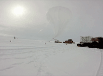 Nasa finally retrieves its balloon from Antarctica after a year of blizzards