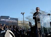 Hollywood stars protest against Trump ahead of Oscars weekend