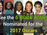 #OscarsSoWhite? Here are the 6 black actors nominated for 2017 Oscars