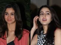 Alia Bhatt, Sara Ali Khan