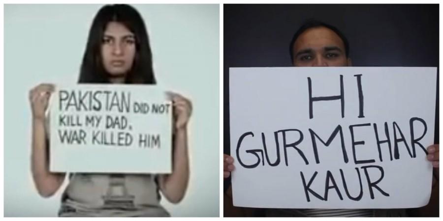 Gurmehar Kaur and Fayaz Khan