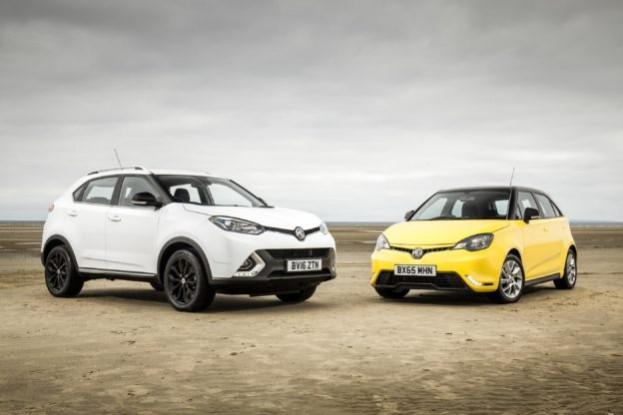 MG3, MG GS SUVs sold in the UK MG3 MG GS