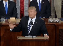 Donald Trump delivers message of unity and strength