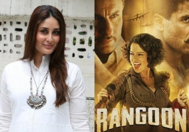 Kareena Kapoor Khan, Rangoon poster Kareena Kapoor Khan, Rangoon