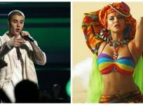 Justin Bieber and Sunny Leone