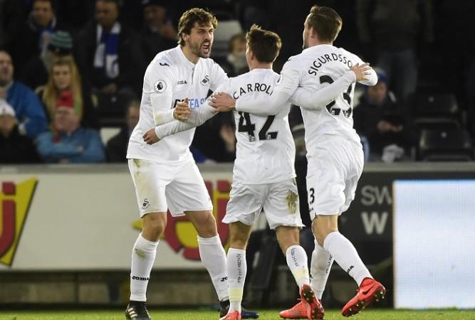 Swansea will fancy their chances against a Burnley side, who struggle away from home Swansea, Fernando Llorente, Burnley, EPL, home game