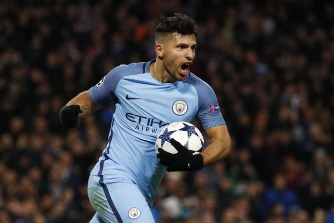 Sergio Aguero will wanrt to continue his goalscoring form against Sunderland Sergio Aguero, Manchester City, Pep Guardiola, Premier League title race, Sunderland