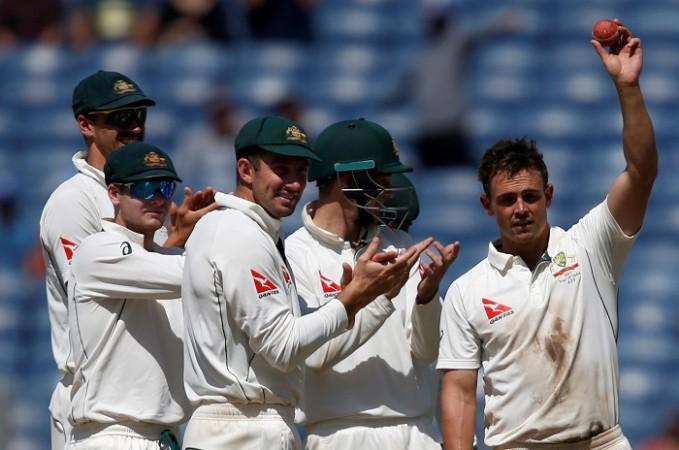 Steve O'Keefe will want to continue his brilliant start to the Test series Steve OKeefe, Australia, India, second Test, first Test, Shaun Marsh