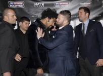 David Haye and Tony Bellew talk up heavyweight bout ahead of expected ill-tempered London clash