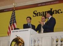 snapchat, snap ipo, snap listing, snap ceo evan spiegel, snap cto bobby murphy, nyse listing snap, twitter listing, twitter ipo